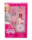 Barbie Barbie toaletní voda 30 ml + lak na nehty 2 x 5 ml + pilník na nehty + zdobící kamínky na nehty