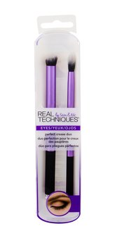 Real Techniques Brushes kosmetický štětec na oční stíny Crease Prep 1 ks + kosmetický štětec na oční stíny Defining Crease 1 ks
