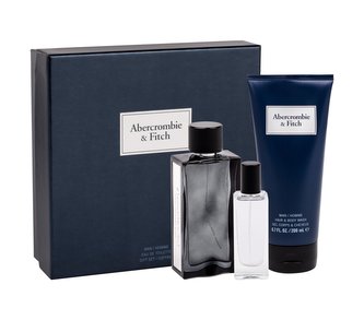 Abercrombie & Fitch First Instinct toaletní voda 100 ml + toaletní voda 15 ml + sprchový gel 200 ml