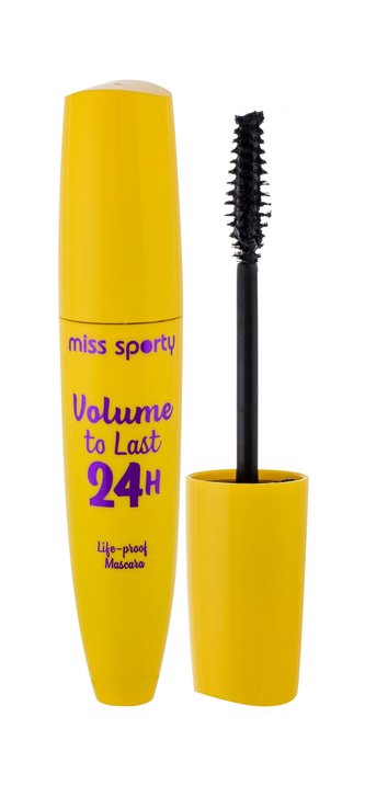 Miss Sporty Volume To Last Řasenka 24H 12 ml 100 Lasting Black pro ženy Miss Sporty Volume To Last Řasenka 24H 12 ml 100 Lasting Black pro ženy