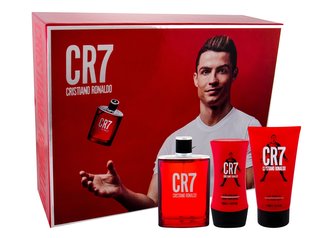 Cristiano Ronaldo CR7 toaletní voda 100 ml + sprchový gel 150 ml + balzám po holení 100 ml