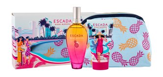 ESCADA Miami Blossom toaletní voda 100 ml + tělové mléko 150 ml + kosmetická taška