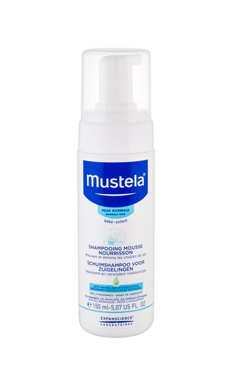 Mustela Bébé Šampon Foam Shampoo 150 ml pro děti