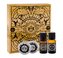 DEAR BARBER Beard Balm balzám na vousy 15 ml + vosk na knír Moustache Wax 15 ml + olej na vousy Beard Oil 10 ml + toaletní voda With Confidence 10 ml