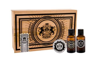 DEAR BARBER Beard Oil olej na vousy 30 ml + vosk na knír Moustache Wax 25 ml + toaletní voda With Confidence 30 ml