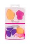 Real Techniques Sponges houbička Sculpting Sponge 1 ks + houbička Complexion Sponge 2 ks + houbička Mini Eraser Sponge 3 ks
