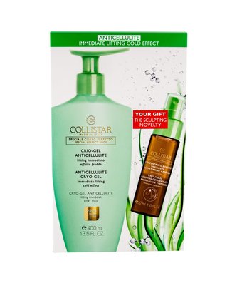 Collistar Special Perfect Body chladivý gel 400 ml + zeštíhlující koncentrát Pure Actives Two-Phase Sculpting Concentrate 50 ml