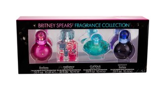 Britney Spears Mini Set parfémovaná voda Fantasy 10 ml+ parfémovaná voda Radiance 10 ml + parfémovaná voda Curious 10 ml + parfémovaná voda Midnight Fantasy 10 ml