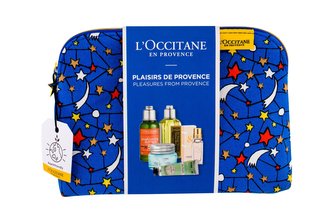 L´Occitane Verveine sprchový gel 50 ml + toaletní voda Néroli & Orchidée 7,5 ml + hydratační gel Aqua Réotier 8 ml + šampon 50 ml + krém na ruce Almond 10 ml + taštička