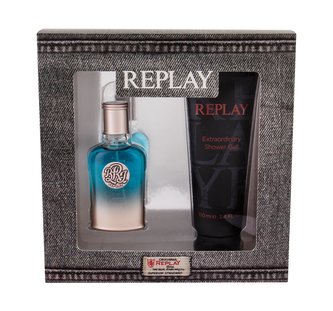 Replay True For Him toaletní voda 30 ml + sprchový gel 100 ml