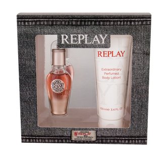 Replay True For Her parfémovaná voda 20 ml + tělové mléko 100 ml