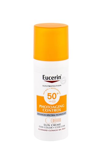 Eucerin Sun Photoaging Control Opalovací přípravek na obličej CC Cream 50 ml Medium SPF50+ unisex