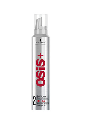 Schwarzkopf Osis+ Objem vlasů Fab Foam Classic Hold 200 ml pro ženy