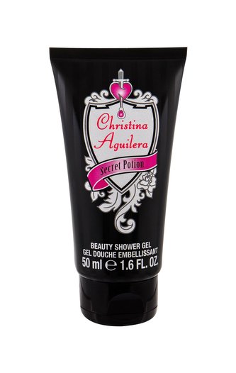 Christina Aguilera Secret Potion Sprchový gel 50 ml pro ženy