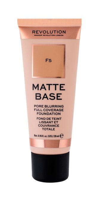 Makeup Revolution London Matte Base Makeup 28 ml F5 pro ženy