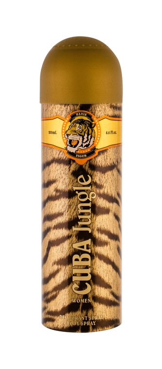 Cuba Tiger Deodorant 200 ml pro ženy Cuba Tiger Deodorant 200 ml pro ženy