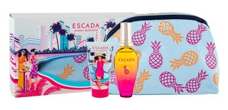 ESCADA Miami Blossom toaletní voda 50 ml + tělové mléko 50 ml + kosmetická taška