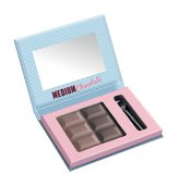 Misslyn Chocolate Brow Duo Set a paletka na obočí 5 g 4 Medium Chocolate pro ženy