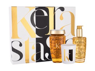 Kérastase Elixir Ultime zkrášlující olej 100 ml + šampon Elixir Ultime Le Bain 250 ml + vonná svíčka 100 g
