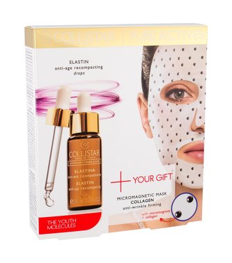 Collistar Pure Actives pleťové sérum 30 ml + pleťová maska Micromagnetic Mask Collagen 1 ks