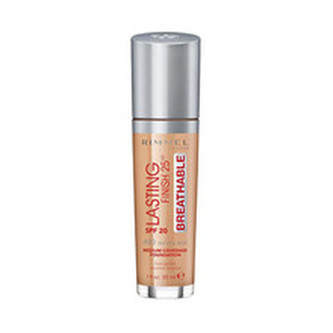 Rimmel London Lasting Finish Makeup Breathable 30 ml 102 Light Nude 25HR SPF20 pro ženy Rimmel London Lasting Finish Makeup Breathable 30 ml 102 Light Nude 25HR SPF20 pro ženy