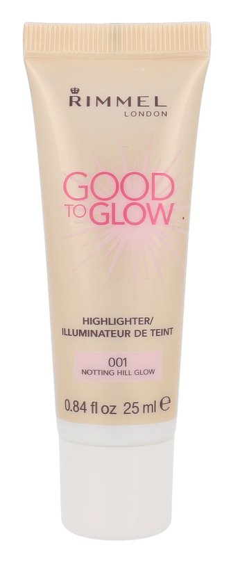 Rimmel London Good To Glow Rozjasňovač 25 ml 001 Notting Hill Glow pro ženy