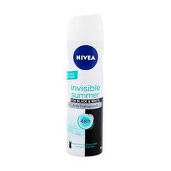Nivea Invisible For Black & White Antiperspirant 48h 150 ml Summer pro ženy