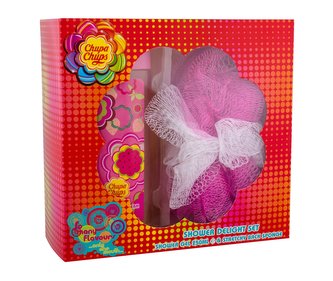 Chupa Chups Strawberry Dream sprchový gel 250 ml + mycí houba