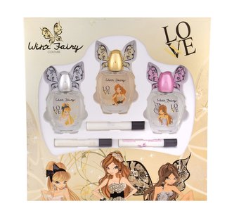 Winx Fairy Couture Collection toaletní voda Flora 50 ml + edt Flora 8 ml + toaletní voda Bloom 50 ml + edt Bloom 8 ml + toaletní voda Stella 50 ml + edt Stella 8 ml