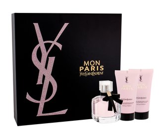 Yves Saint Laurent Mon Paris parfémovaná voda 50 ml + tělové mléko 50 ml + sprchový olej 50 ml Yves Saint Laurent Mon Paris parfémovaná voda 50 ml + tělové mléko 50 ml + sprchový olej 50 ml
