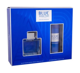 Antonio Banderas Blue Seduction For Men toaletní voda 100 ml + deodorant 150 ml