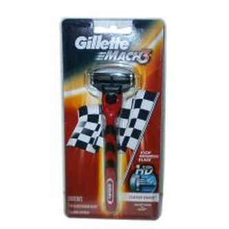 Gillette Mach3 Holicí strojek 1 ks Red pro muže