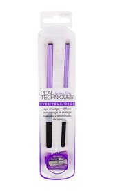 Real Techniques Brushes kosmetický štětec na oční stíny 1 ks + kosmetický štětec na oční stíny Precision Smudge 1 ks + ořezávátko 1 ks