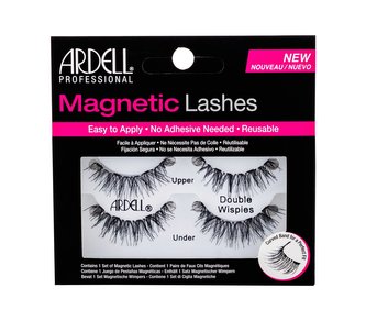 Ardell Magnetic Lashes Umělé řasy Double Wispies 1 ks Black pro ženy