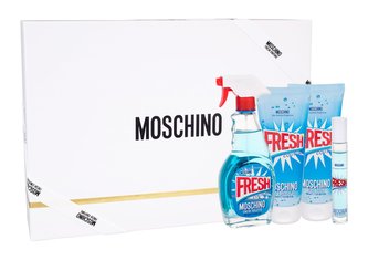 Moschino Fresh Couture toaletní voda 100 ml + tělové mléko 100 ml + sprchový gel 100 ml + toaletní voda 10 ml