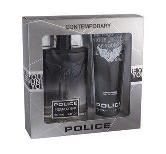 Police Independent toaletní voda 100 ml + sprchový gel 100 ml