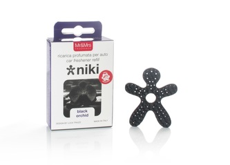 Mr&Mrs Fragrance Niki Vůně do auta 1 ks Black Orchid Náplň unisex