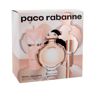 Paco Rabanne Olympéa parfémovaná voda 80 ml + parfémovaná voda 10 ml + tělové mléko 75 ml
