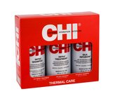 Farouk Systems CHI Infra šampon 177 ml + balzám na vlasy 177 ml + regenerační péče Silk Infusion 177 ml