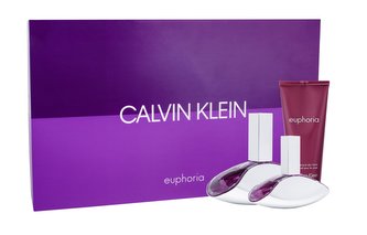 Calvin Klein Euphoria parfémovaná voda 100 ml + parfémovaná voda 30 ml + tělové mléko 100 ml