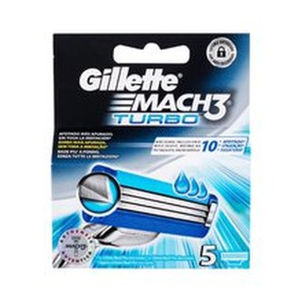 Gillette Mach3 Turbo Náhradní břit 5 ks pro muže