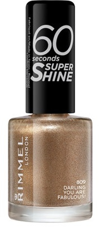 Rimmel London 60 Seconds Lak na nehty Super Shine 8 ml 809 Darling, You Are Fabulous! pro ženy