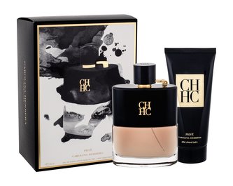 Carolina Herrera CH Men Prive toaletní voda 100 ml + balzám po holení 100 ml