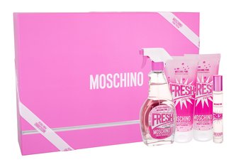 Moschino Fresh Couture toaletní voda 100 ml + tělové mléko 100 ml + sprchový gel 100 ml + toaletní voda 10 ml