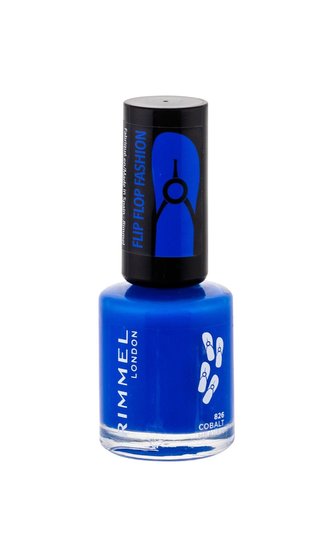 Rimmel London 60 Seconds Lak na nehty Flip Flop 8 ml 826 Cobalt Heaven pro ženy