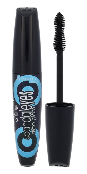 Rimmel London Scandal Eyes Retro Glam Řasenka 12 ml 001 Black pro ženy