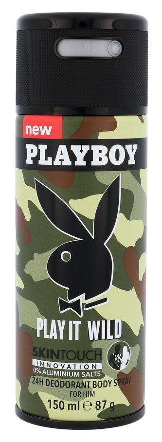 Playboy Play It Wild For Him Deodorant 150 ml pro muže