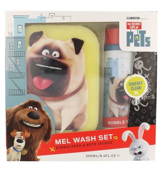 Universal The Secret Life Of Pets pěna do koupele 250 ml + mycí houba 1 ks