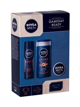 Nivea Men Sport sprchový gel 250 ml + anti-perspirant 150 ml+ univerzální krém Men Creme 30 ml