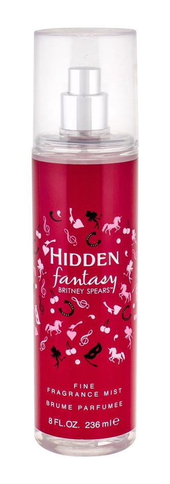 Britney Spears Hidden Fantasy Tělový sprej 236 ml pro ženy